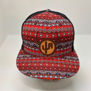 Cactus Alley Hat Co Trucker Snapback Aztec Print